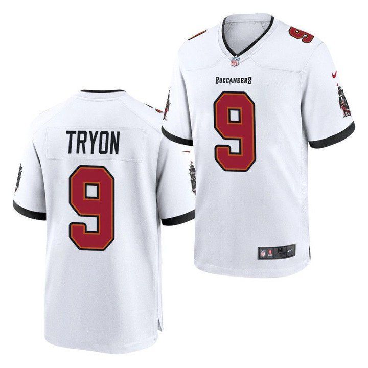 Men Tampa Bay Buccaneers #9 Joe Tryon Nike White Game Player NFL Jersey->tampa bay buccaneers->NFL Jersey